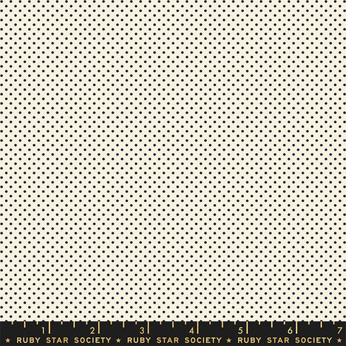 Meadow Star Mini Dot Blender in Natural - Ruby Star Society Sold by the Half Yard